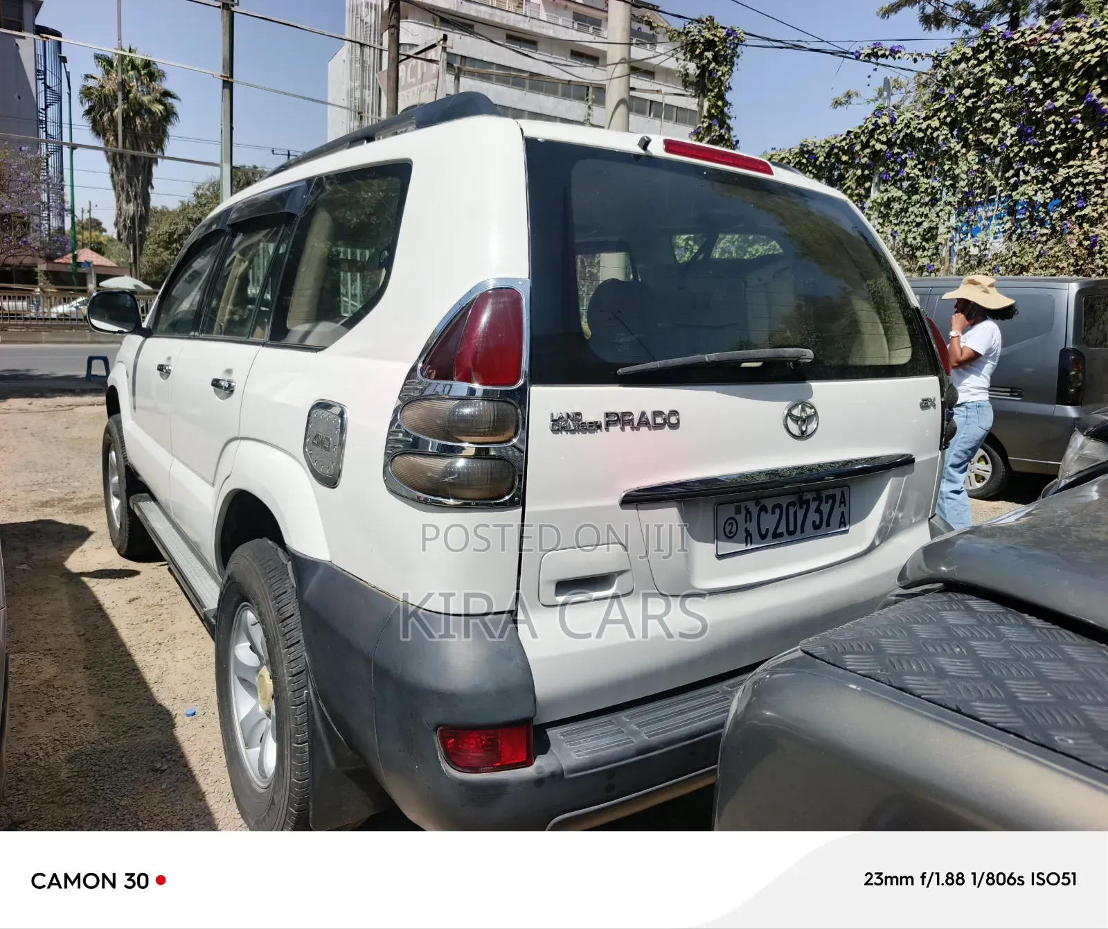 Toyota Land Cruiser Prado 2004 White