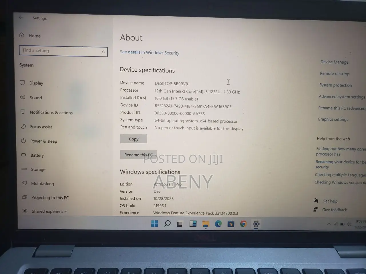 Laptop Dell Latitude 5310 16GB Intel Core I5 SSD 512GB