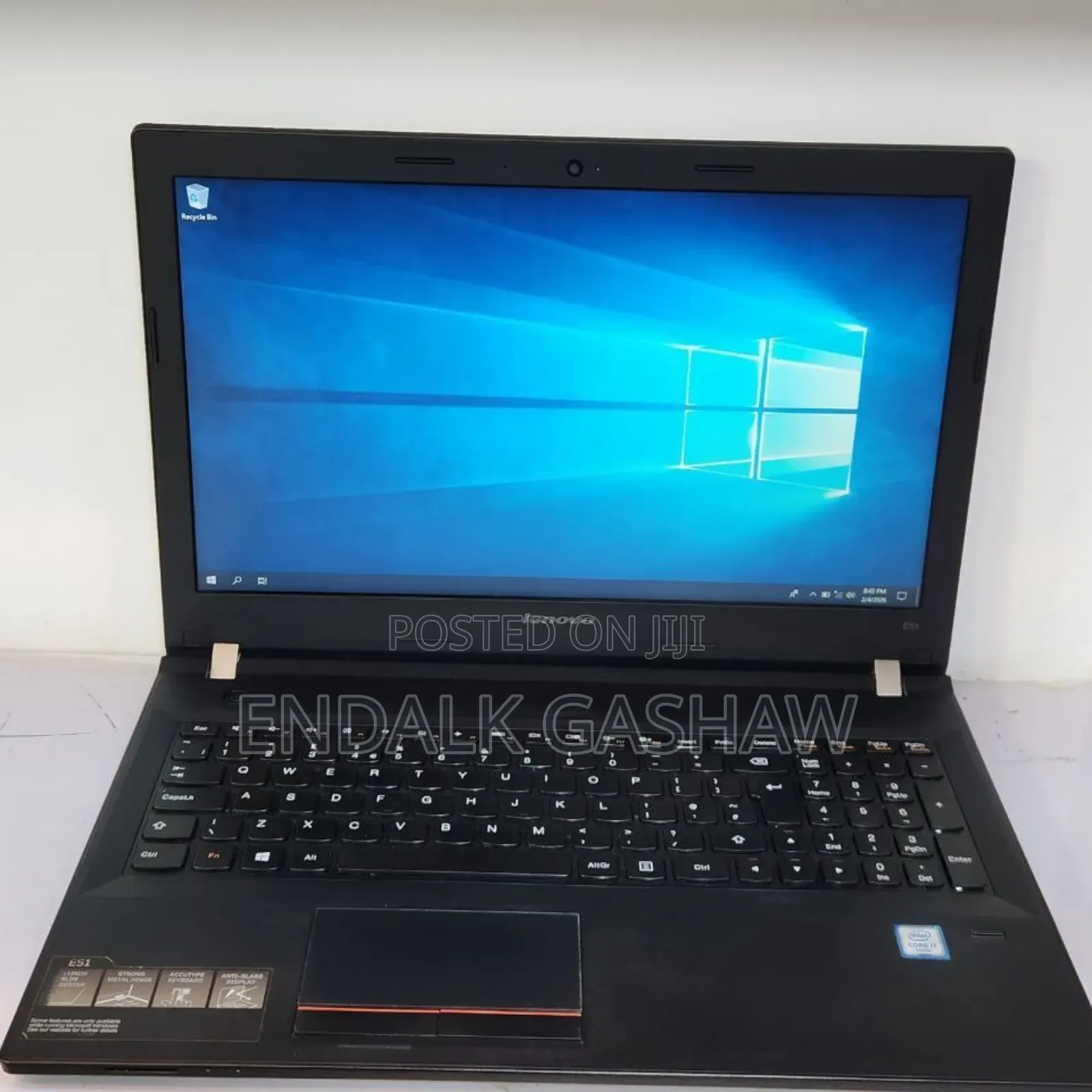 New Laptop Lenovo Thinkpad E15 8GB Intel Core I7 HDD 1T