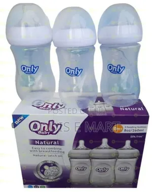 3pcs Only Baby Feeding Bottles Are