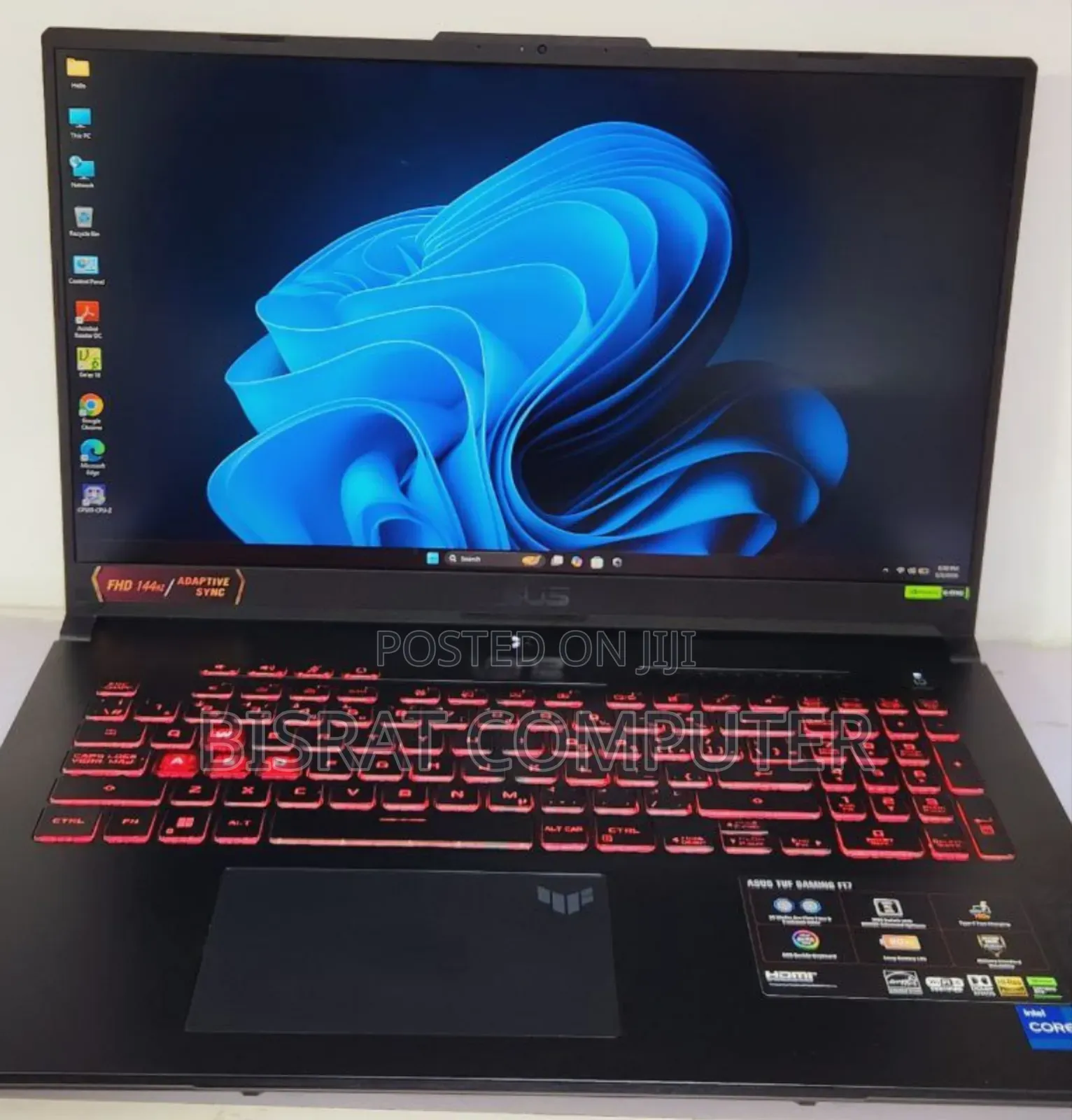 New Laptop Asus TUF Gaming A15 16GB Intel Core I7 SSD 1T