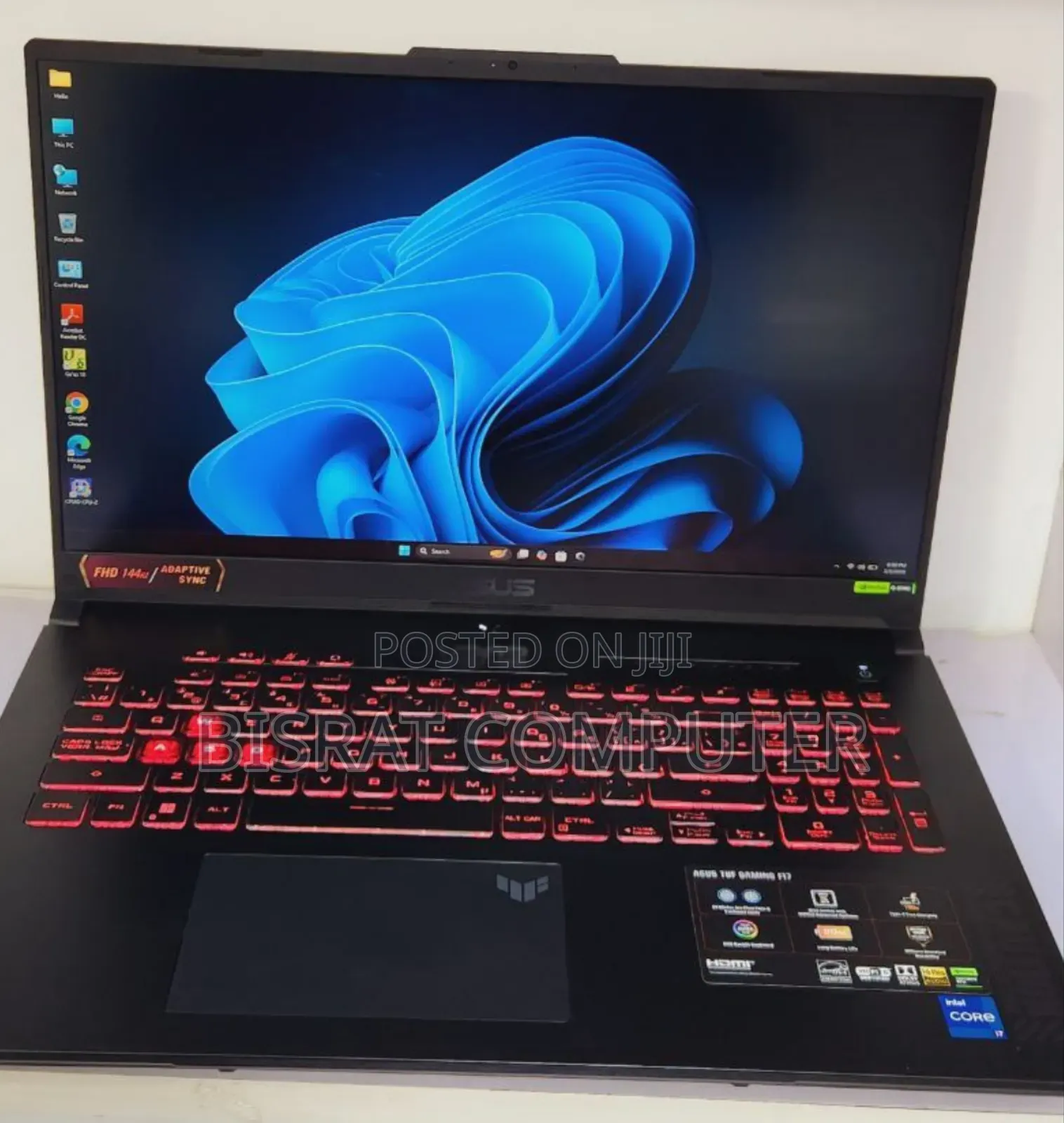 New Laptop Asus TUF Gaming A15 16GB Intel Core I7 SSD 1T