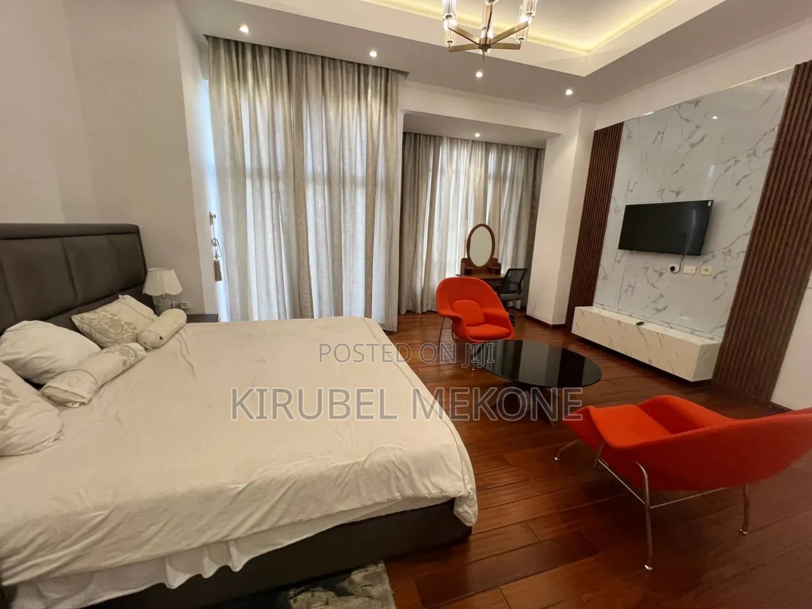 Furnished 4bdrm Penthouse in Bole for rent