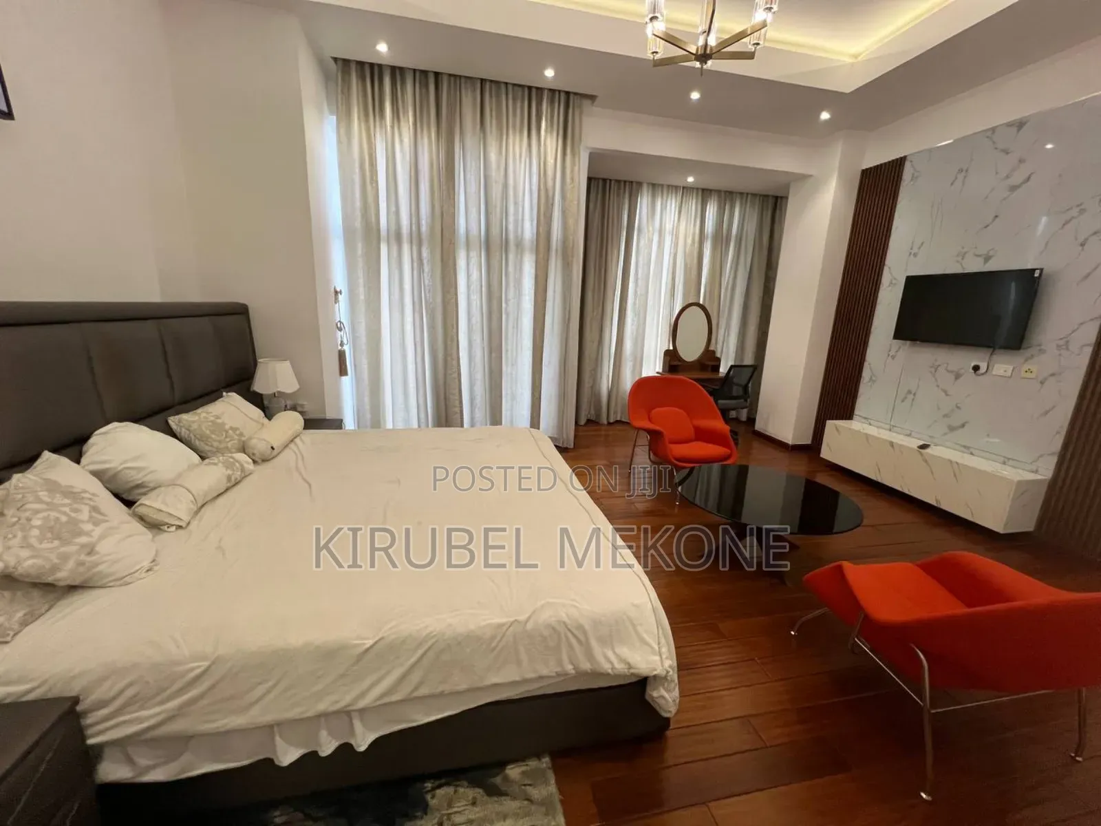 Furnished 4bdrm Penthouse in Bole for rent