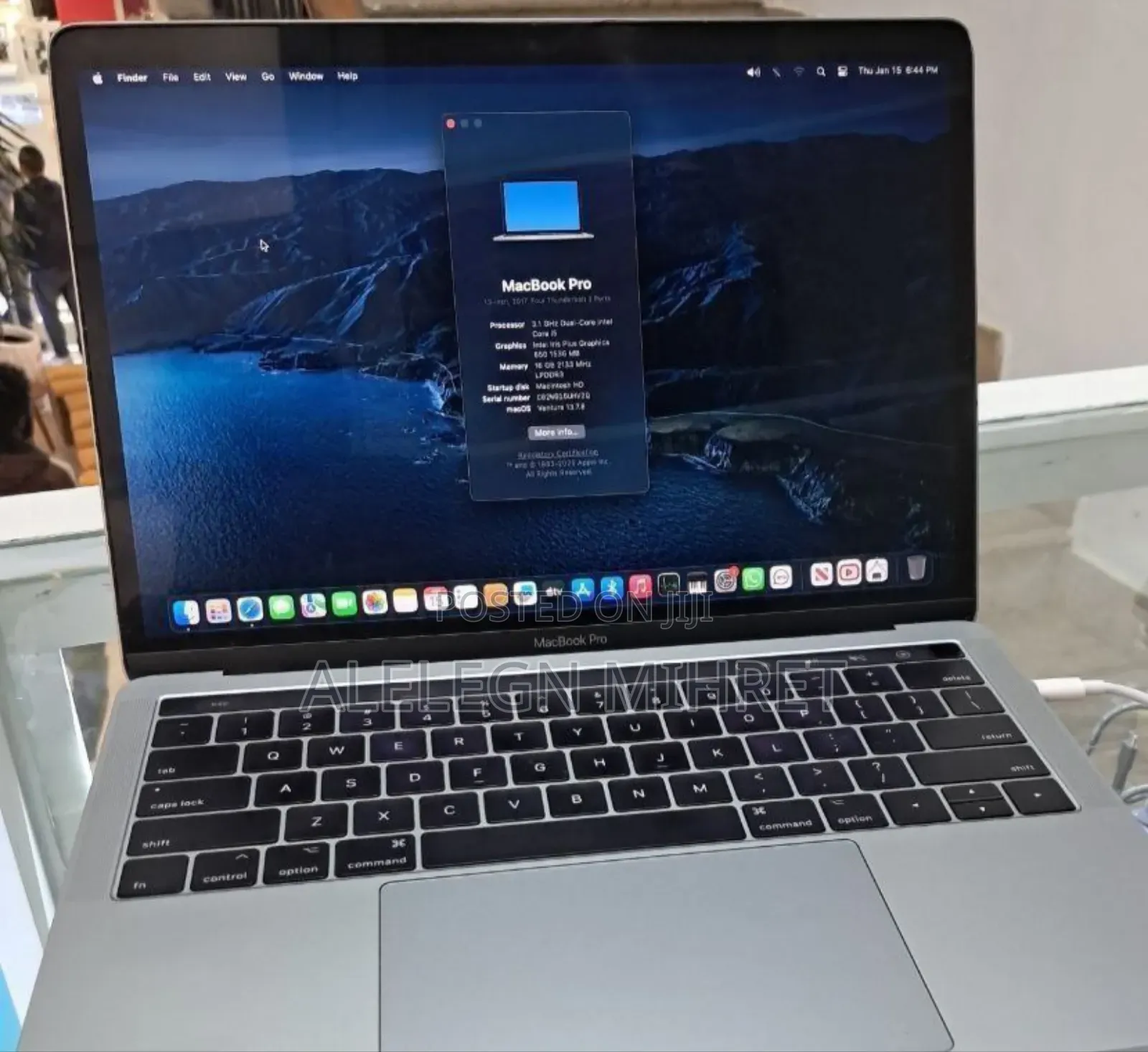 New Laptop Apple MacBook Pro 16GB Intel Core I5 SSD 256GB