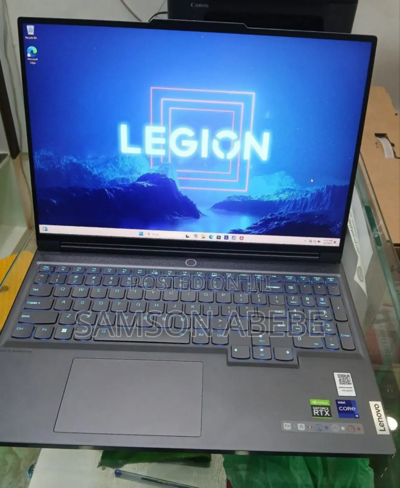 New Laptop Lenovo Legion 7 16GB Intel Core I9 SSD 1T