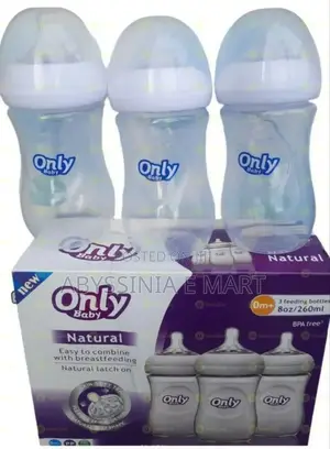 3pcs Only Baby Feeding Bottles