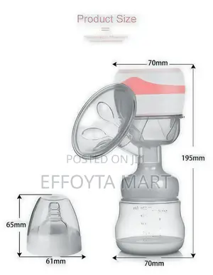 Wireless Integrated Electric Breast Pump ቻርጅ ተደርጎ የሚሰራ ጡት ማለብያ