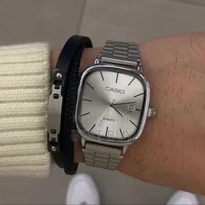 Casio Collection LTP-E117d Watch With a Silver-Tone