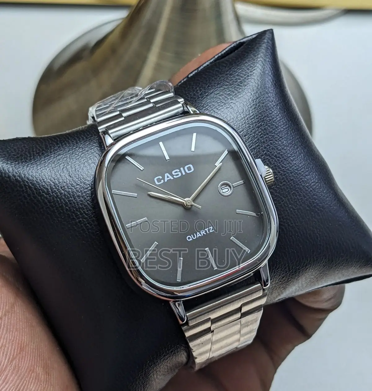 Casio Collection LTP-E117d Watch With a Silver-Tone