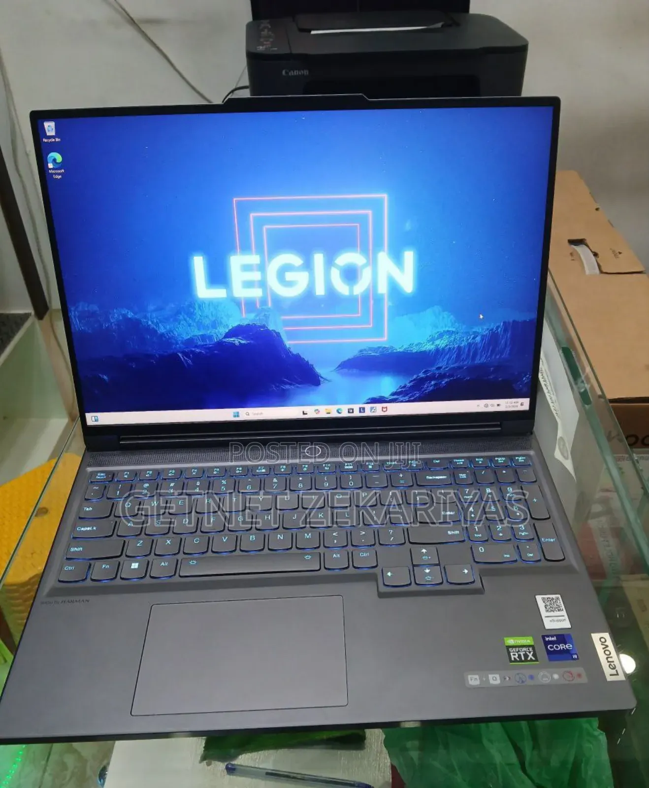 New Laptop Lenovo Legion 7 16GB Intel Core I9 SSD 1T