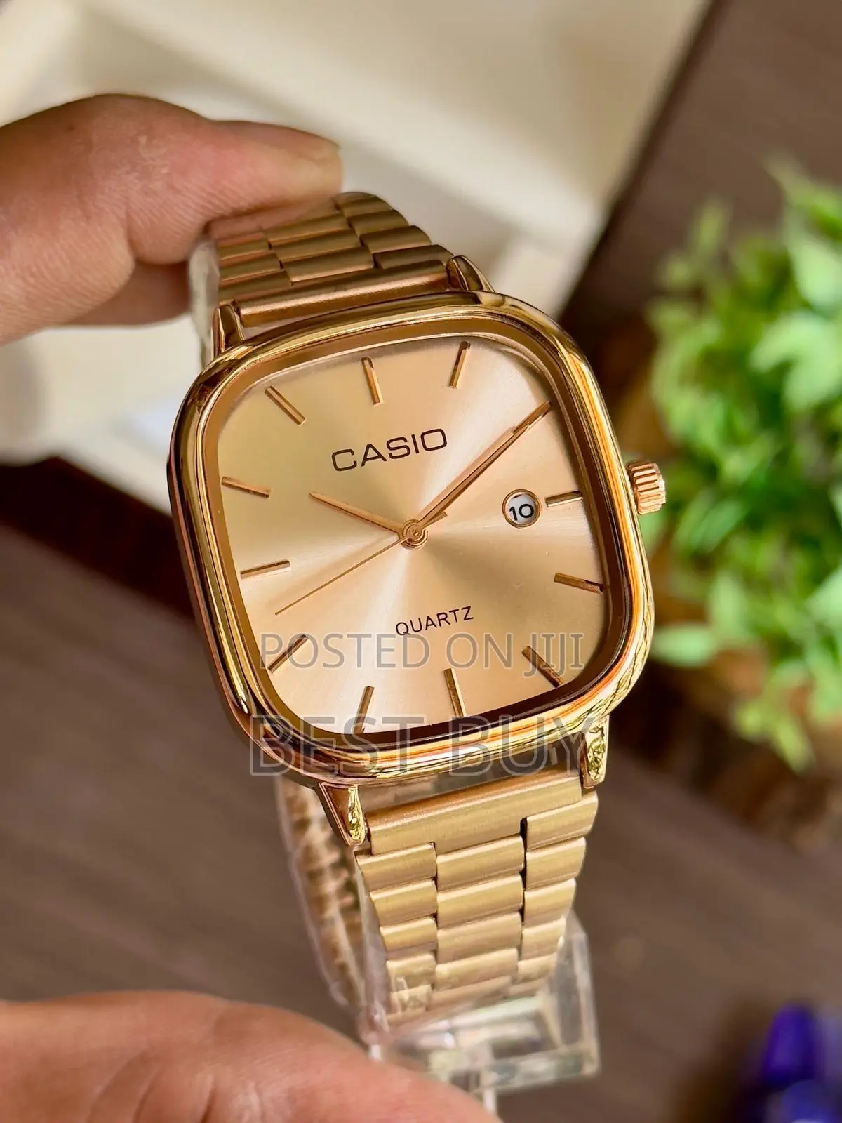 Casio Quartz Watch in a Rose Gold Tone