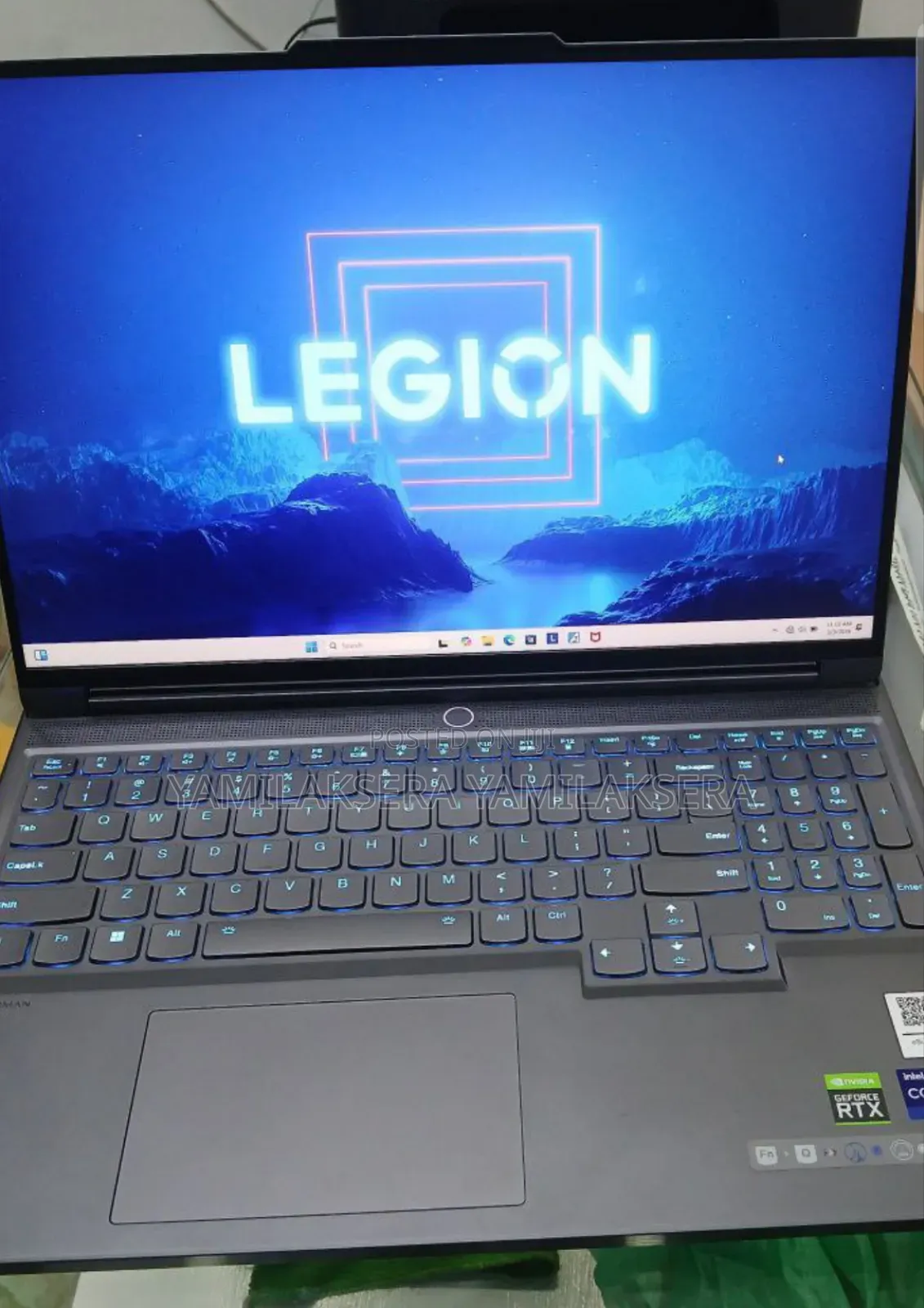 New Laptop Lenovo Legion 7 16GB Intel Core I9 SSD 1T