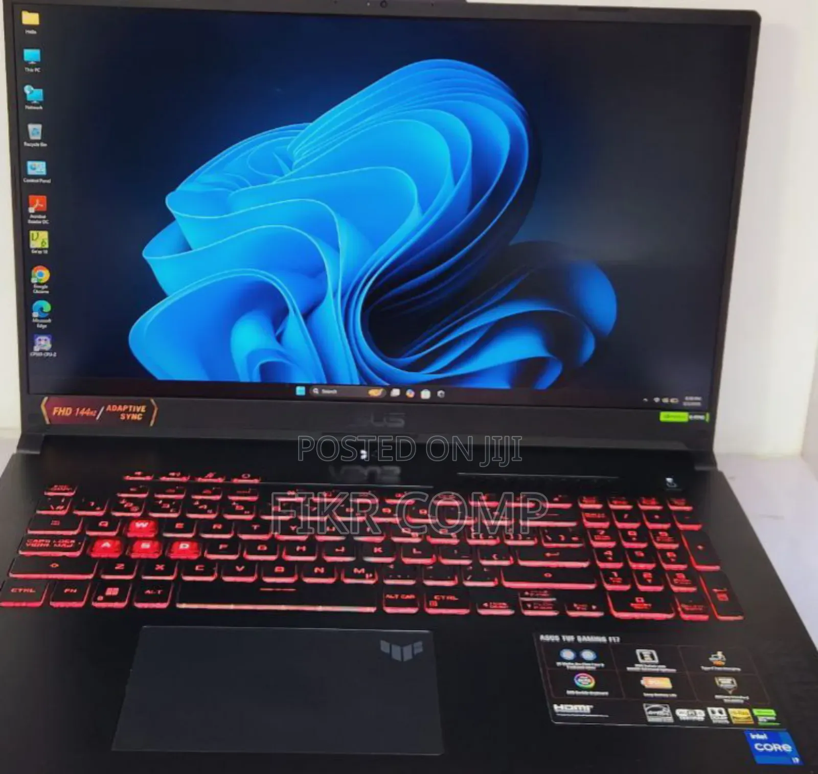 New Laptop Asus TUF Gaming A15 16GB Intel Core I7 SSD 1T