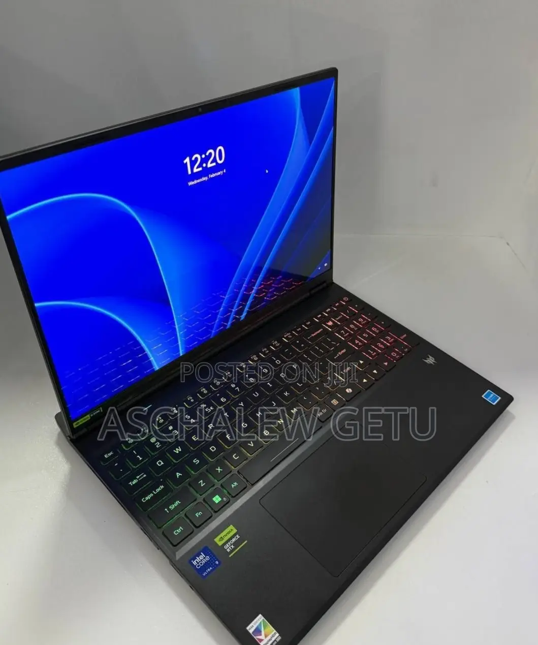 New Laptop Acer Predator Helios Neo 16 32GB Intel Core Ultra 9 SSD 1T