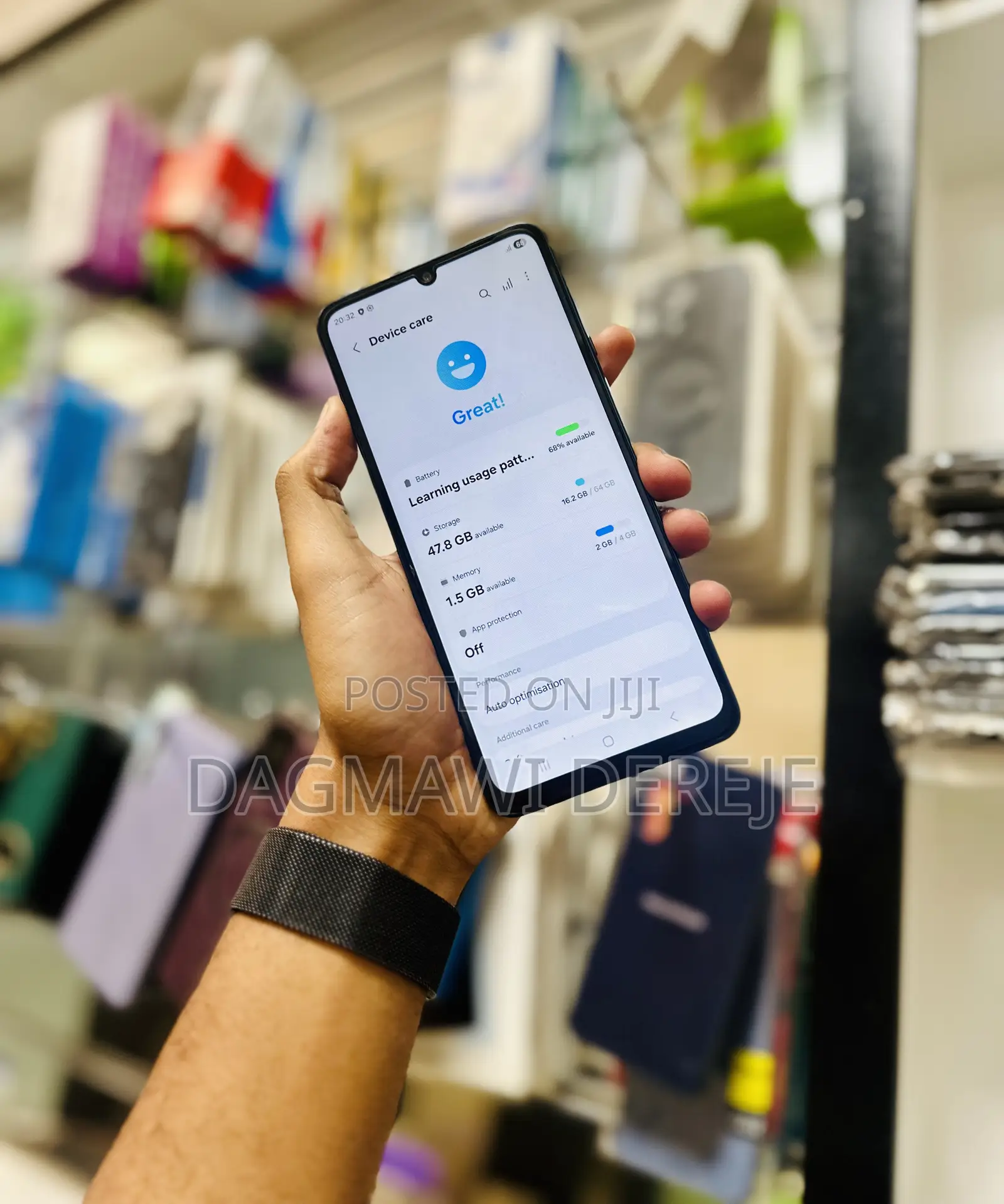 New Samsung Galaxy A07 5G 128 GB Blue