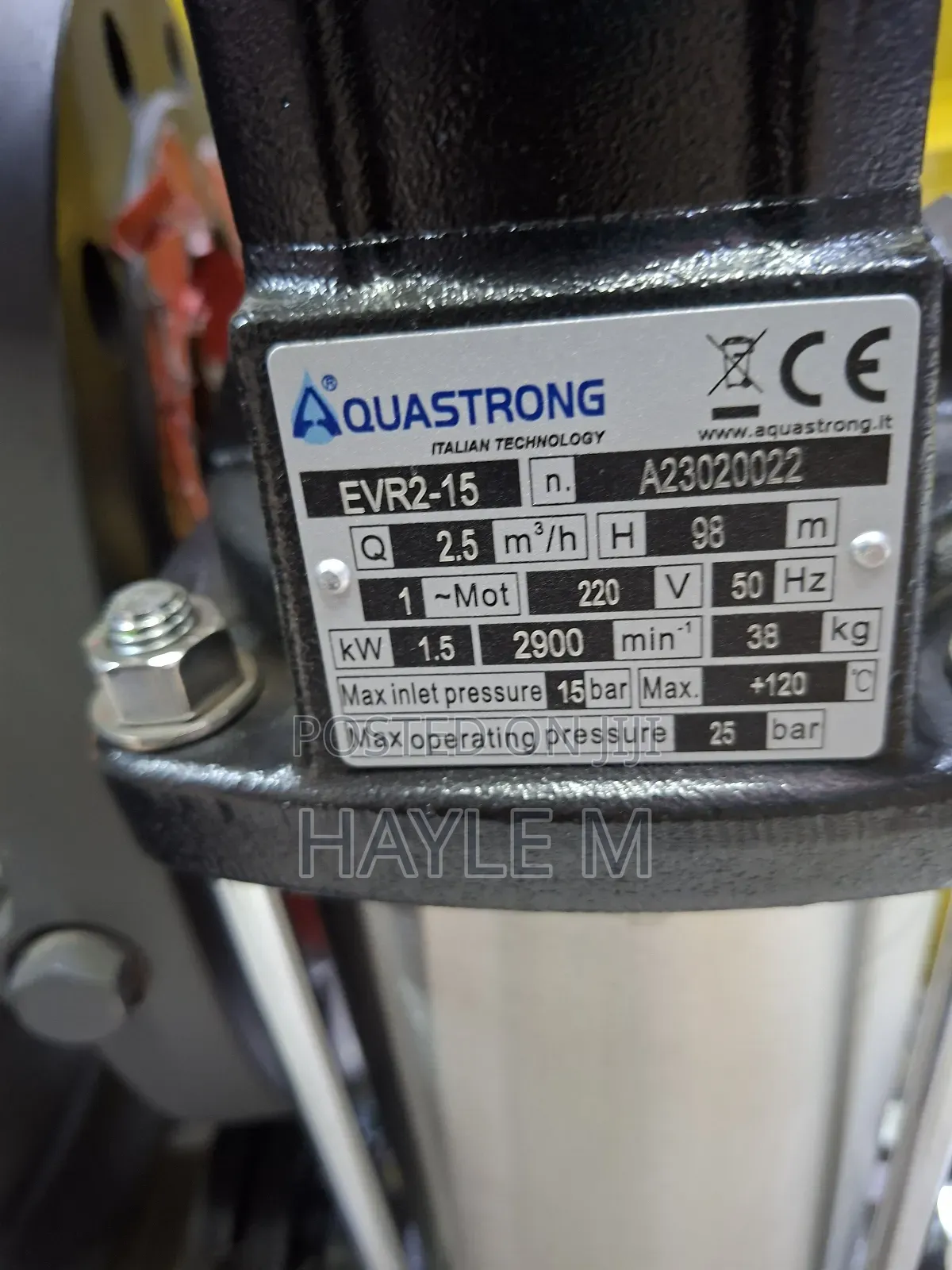 Aquastrong Vertical Pump