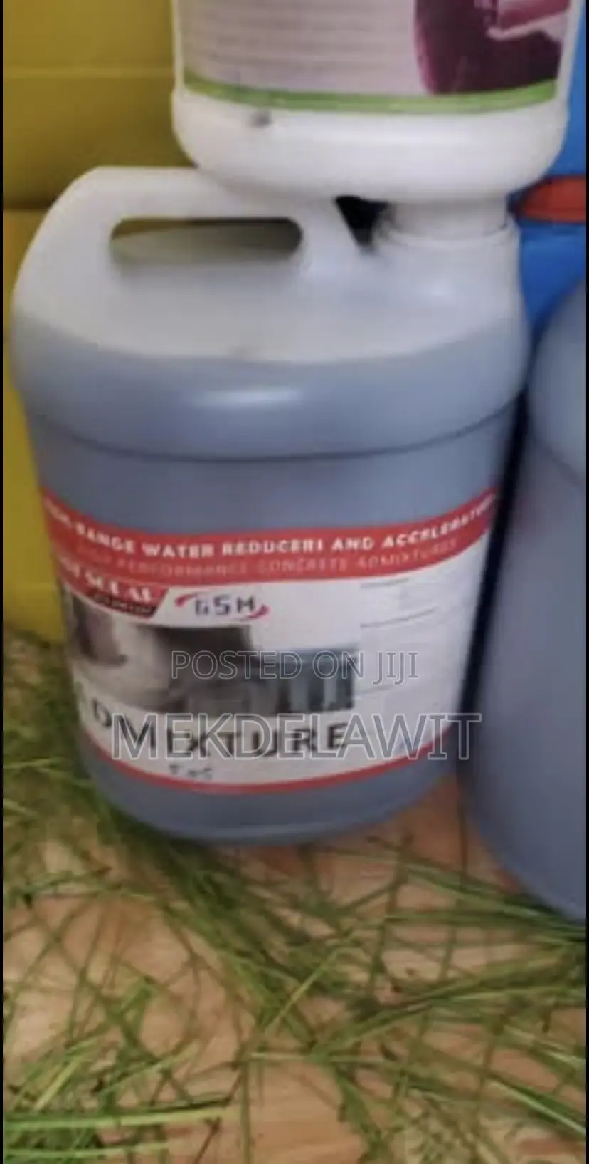 GSM Concrete Water Reducer and Accelerator