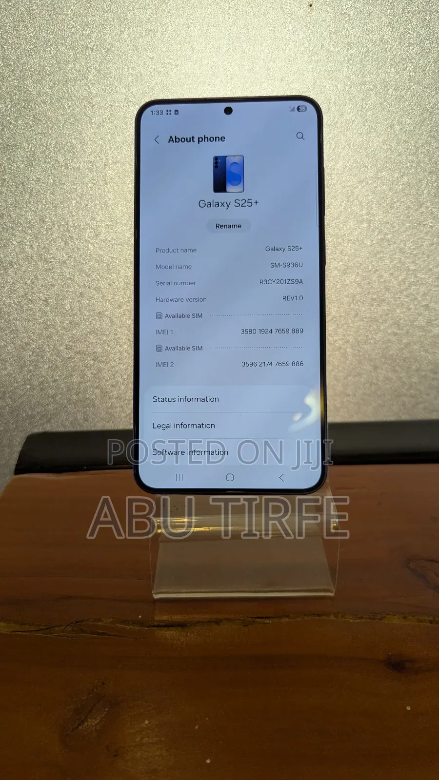 New Samsung Galaxy S25+ 256 GB Blue