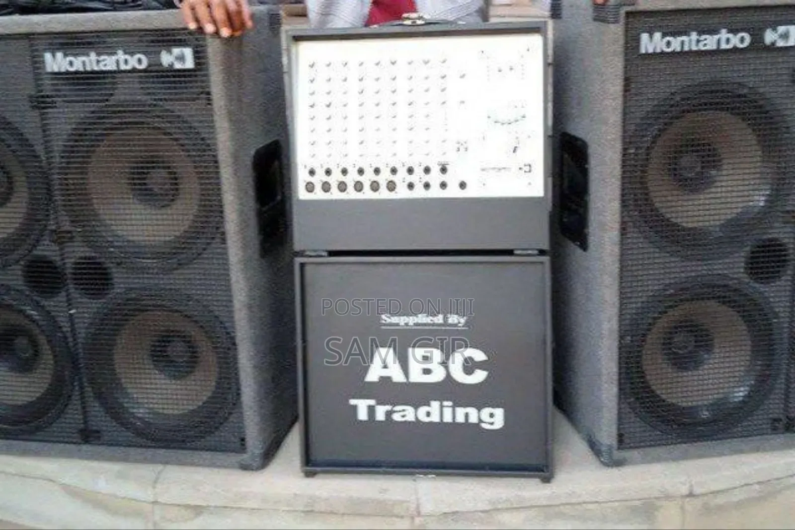ሞንታርቦ ስፒከር (ሳውንድ ሲስተም ኪራይ)Sound System (Montarbo Speaker Rental)