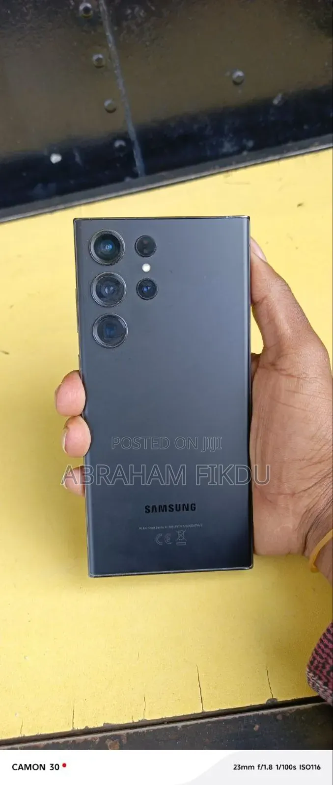 Samsung Galaxy S23 Ultra 256 GB Black