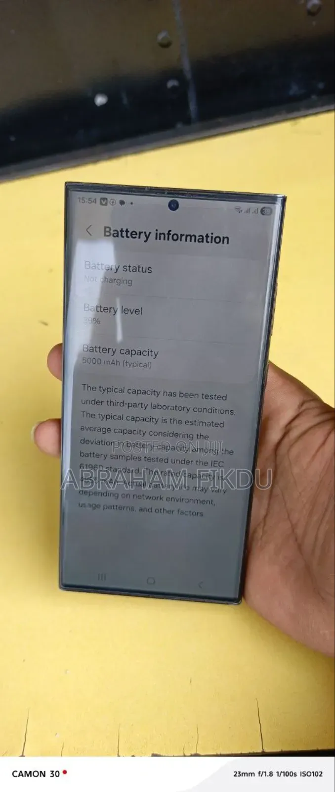 Samsung Galaxy S23 Ultra 256 GB Black