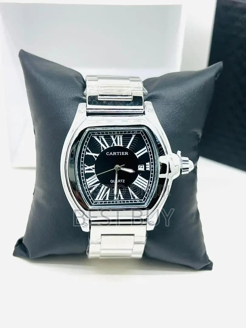 Cartier Roadster Stainless Steel Men's Watch