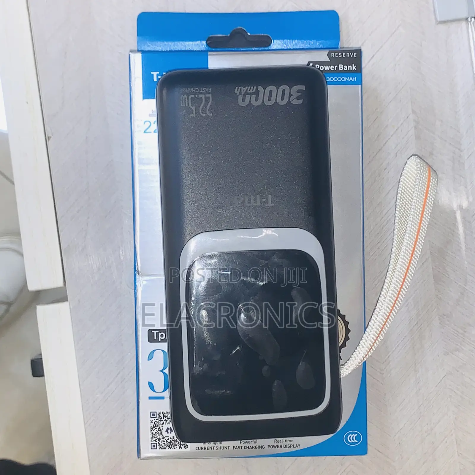 New T-Max 30000mah Power Bank - 22.5w Super Fast Charging