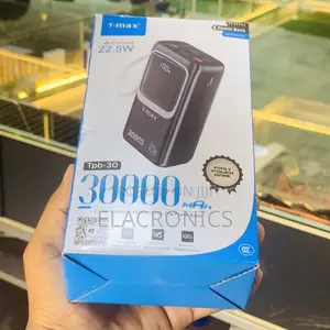 New T-Max 30000mah Power Bank - 22.5w Super Fast Charging