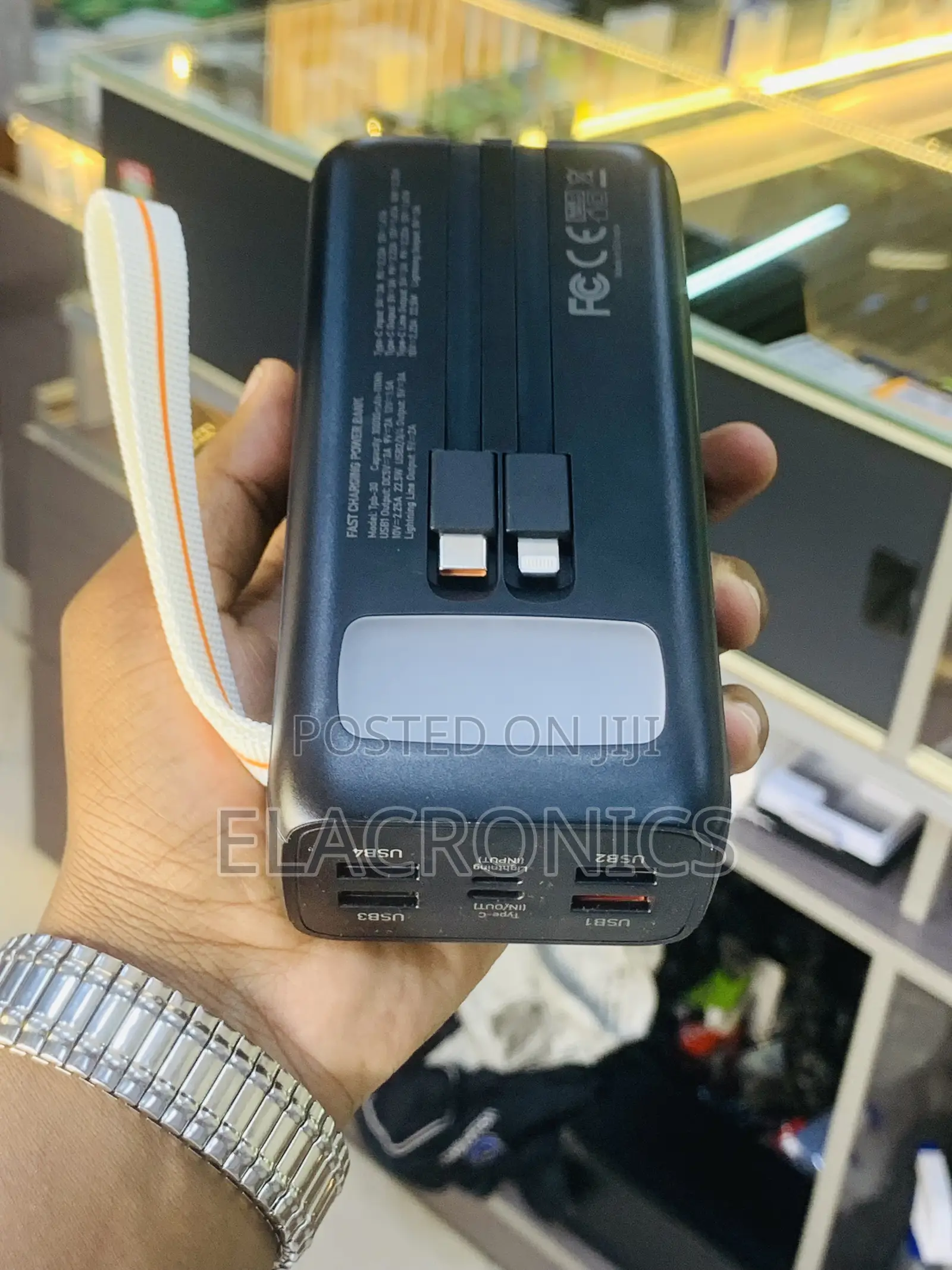 New T-Max 30000mah Power Bank - 22.5w Super Fast Charging