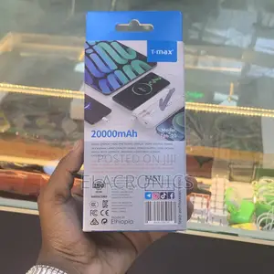 T-Max 20000mah Power Bank - 22.5w Super Fast Charging