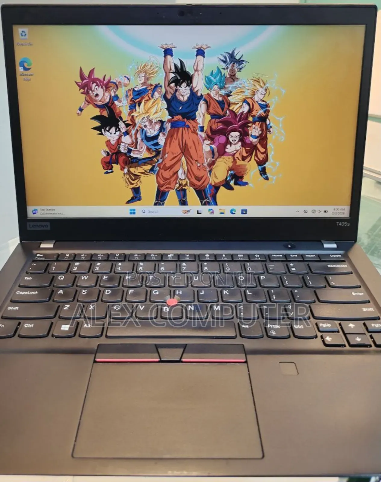 New Laptop Lenovo ThinkPad T495s 16GB AMD Ryzen 5 SSD 512GB