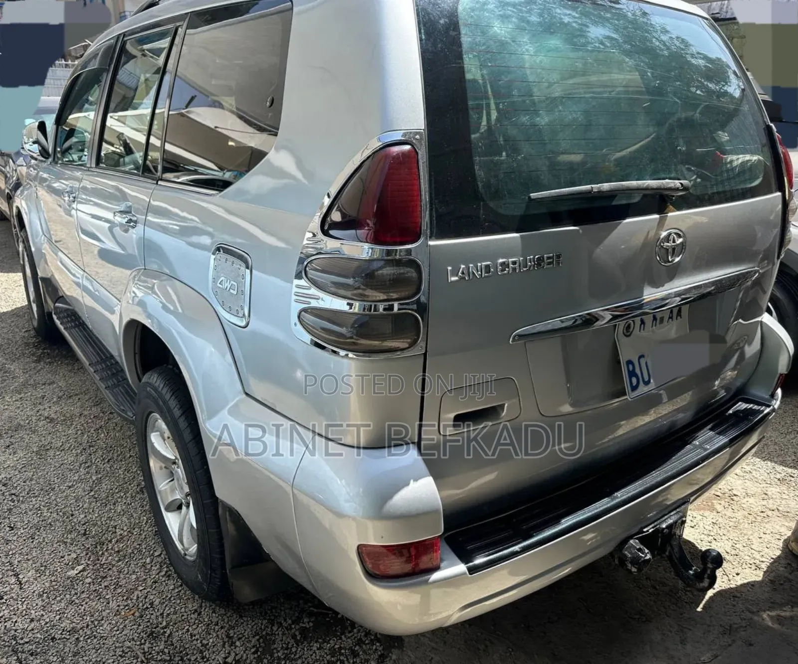 Toyota Land Cruiser 2008 Silver