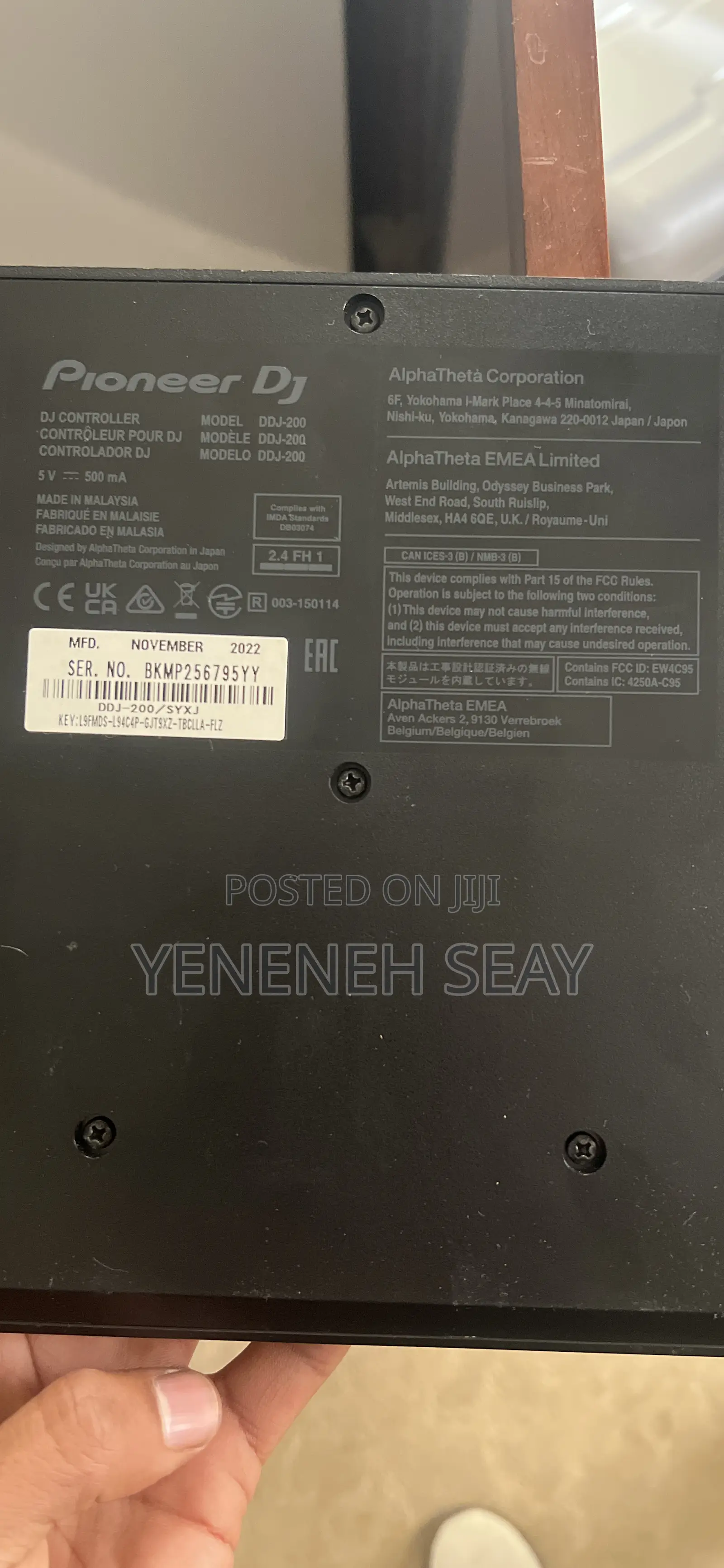 Dj Ddj-200 Smart Dj Controller Portable