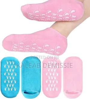 Soft Moisturizing Gel Socks Foot Care ለእግር ልስላሴ
