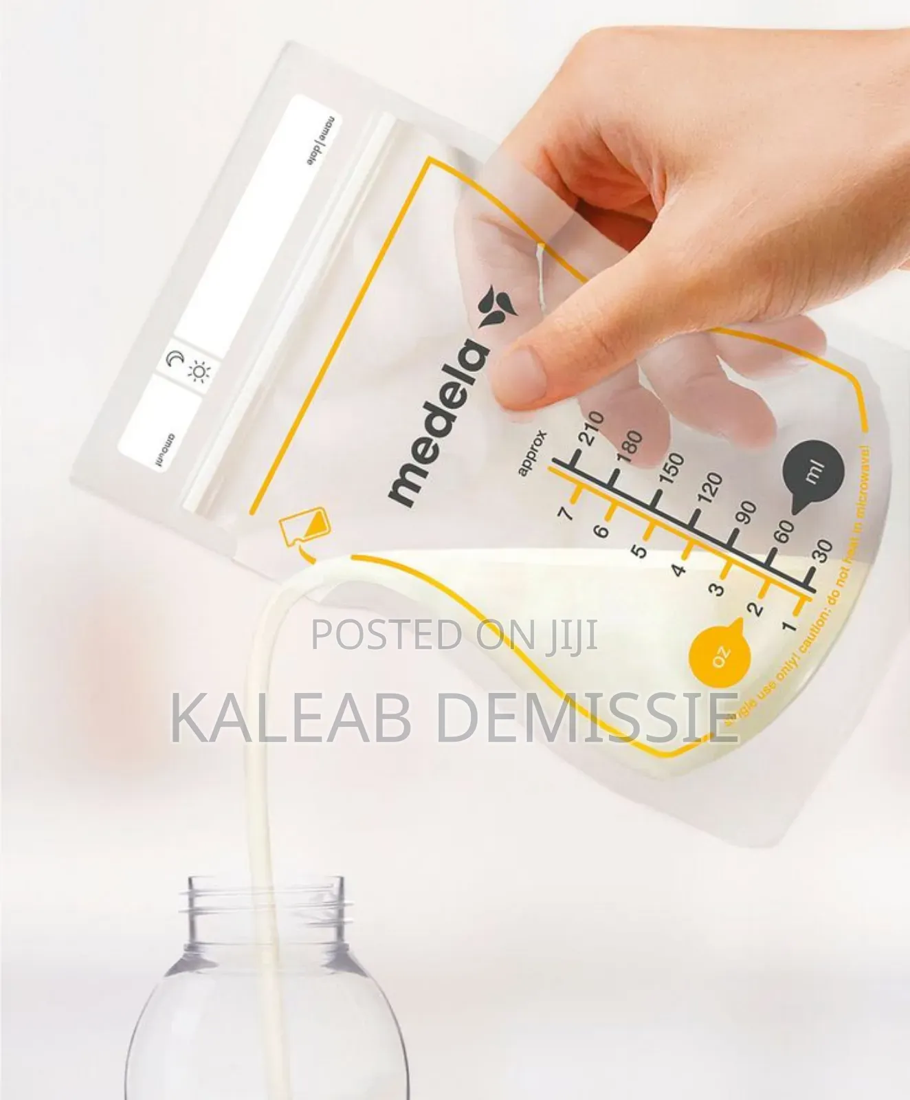 Breast Milk Storage Bags 30 ፍሬ የያዘ ሲሆን ቀድሞ ስትራላይዝድ የሆነ
