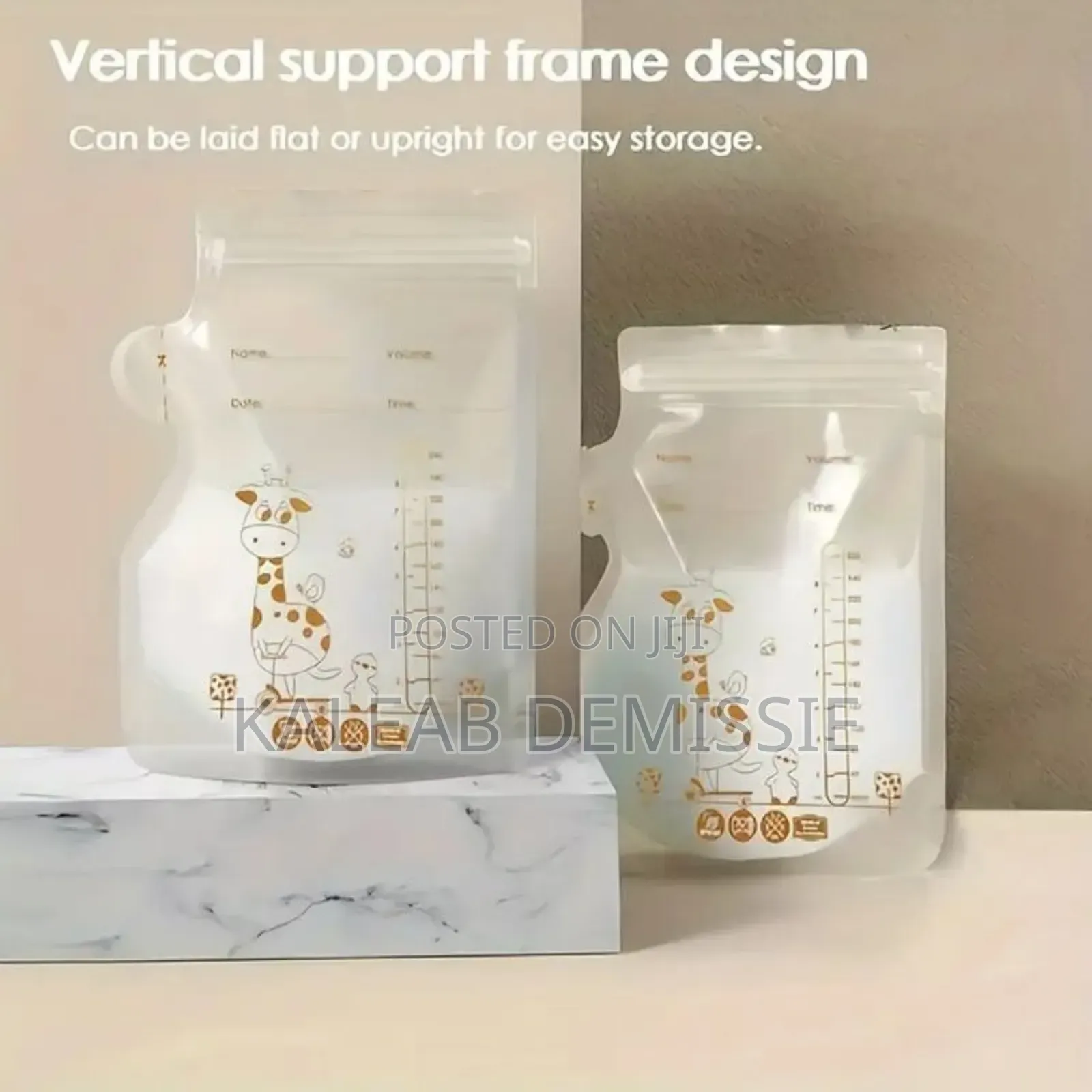 Breast Milk Storage Bags 30 ፍሬ የያዘ ሲሆን ቀድሞ ስትራላይዝድ የሆነ