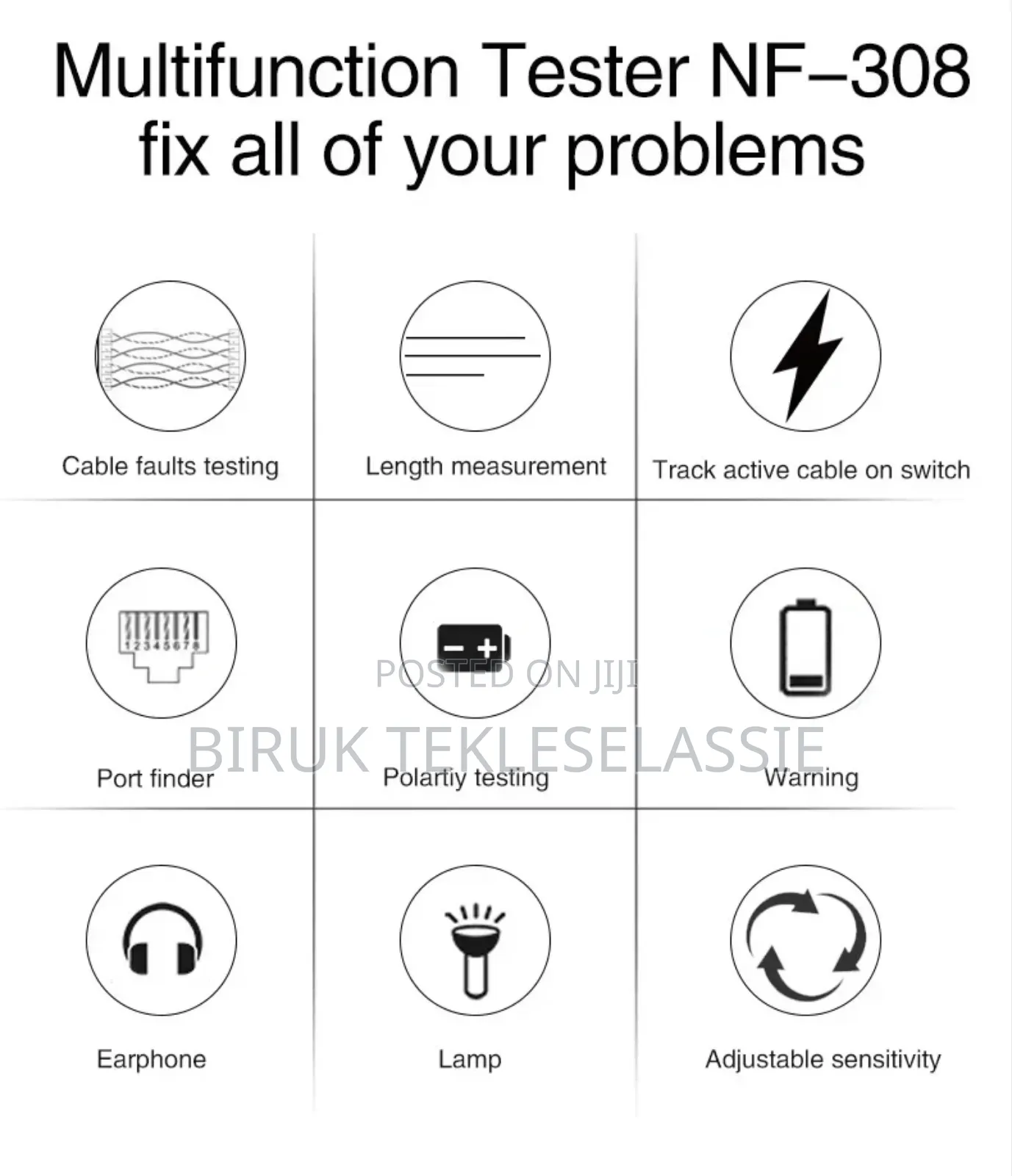 Network Cable Tester Noyafa Nf308