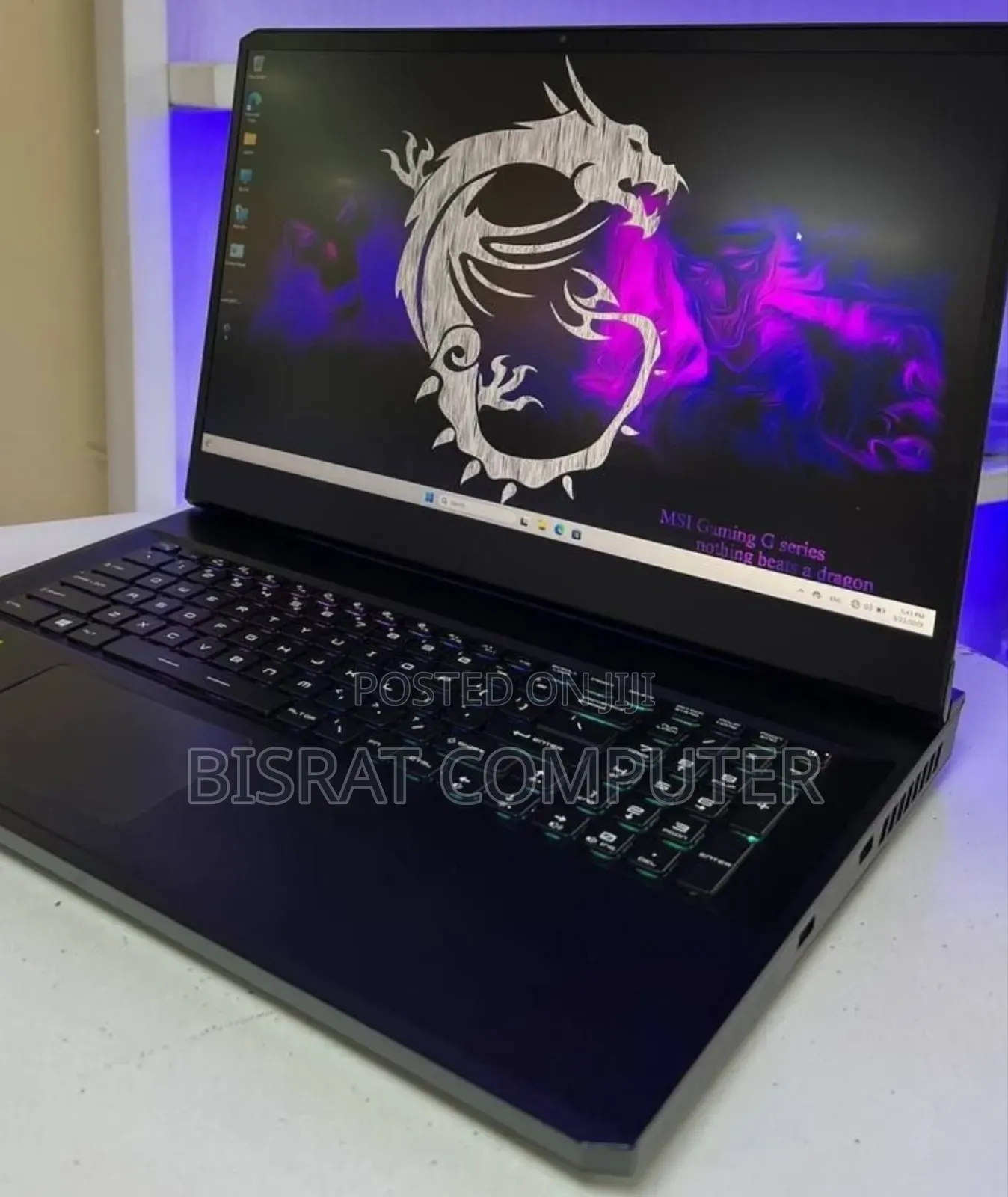 New Laptop MSI GP66 LEOPARD 10UG 32GB Intel Core I7 SSD 1T