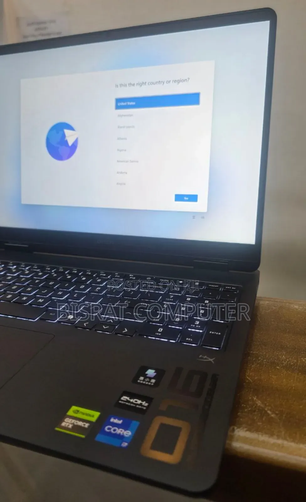 New Laptop HP Omen 16 16GB Intel Core I7 SSD 1T