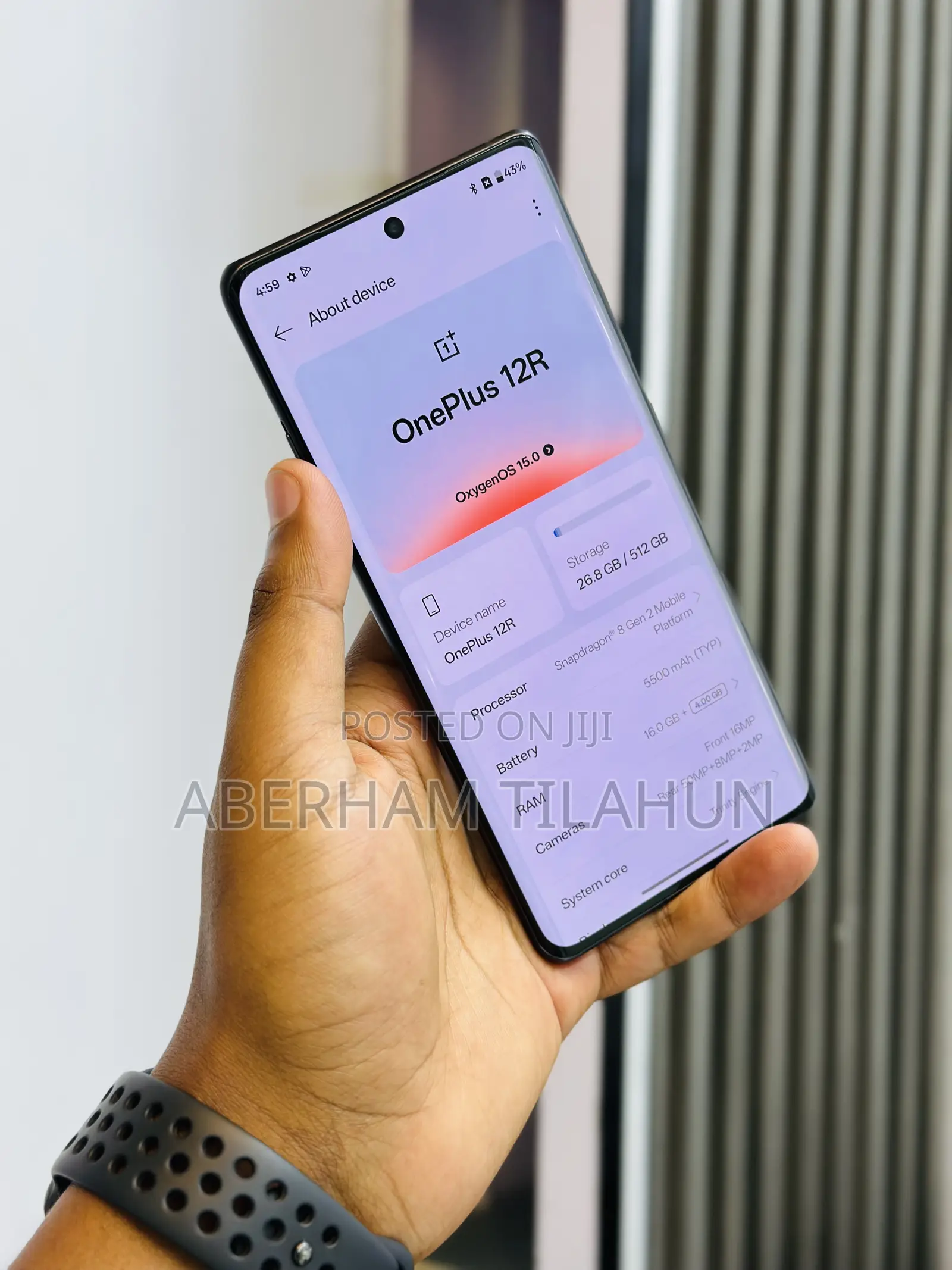 OnePlus 12R 256 GB Black
