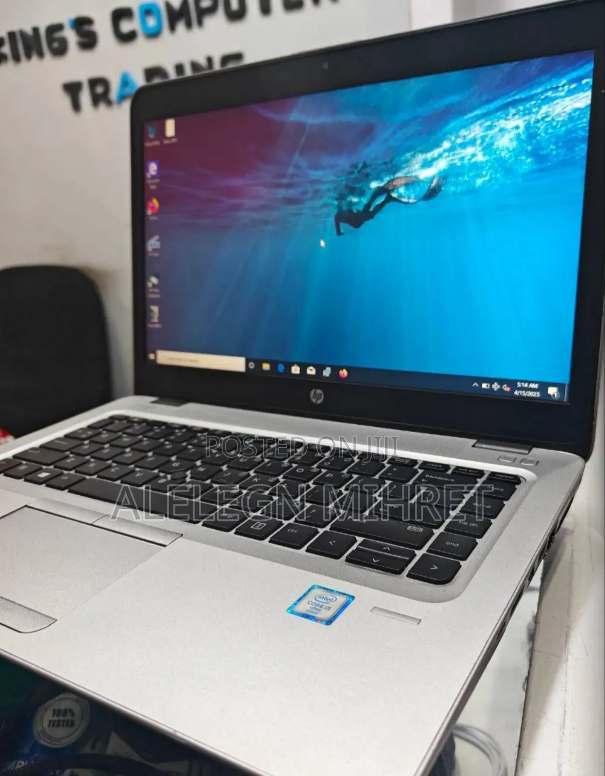 New Laptop HP EliteBook 840 8GB Intel Core I5 SSD 256GB