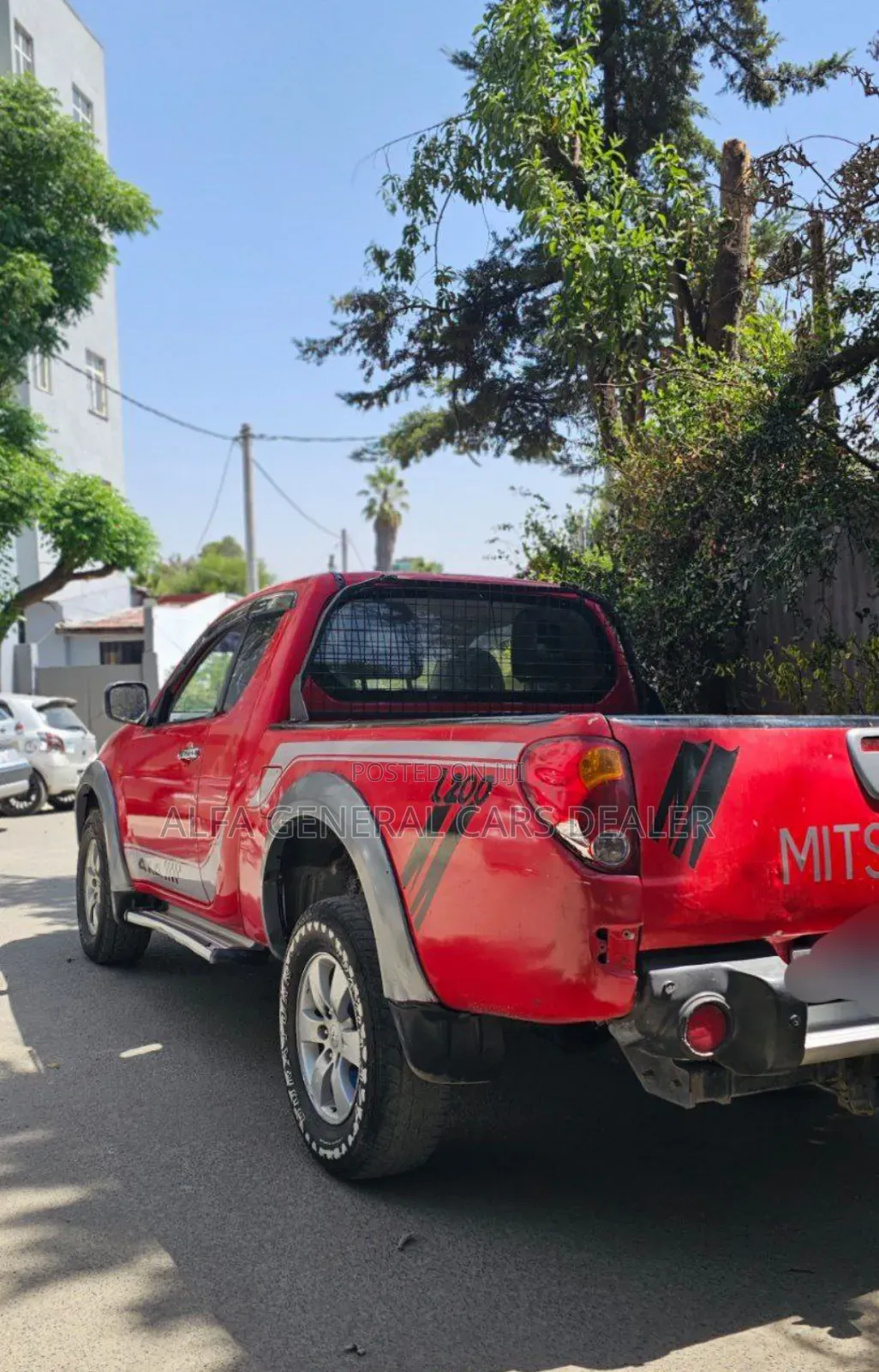 Mitsubishi L200 2008 Red