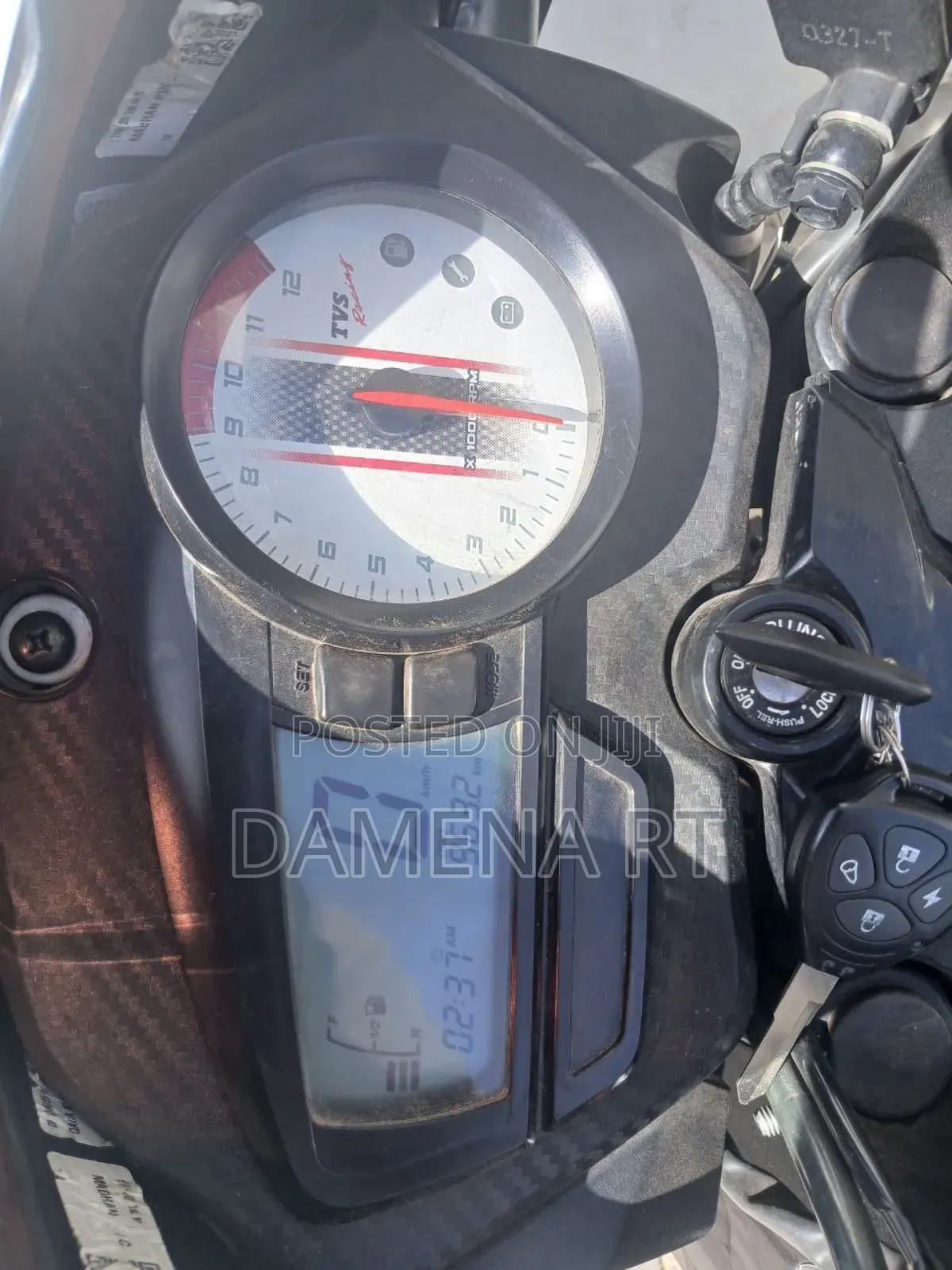 New TVS Apache 180 RTR 2024 Black