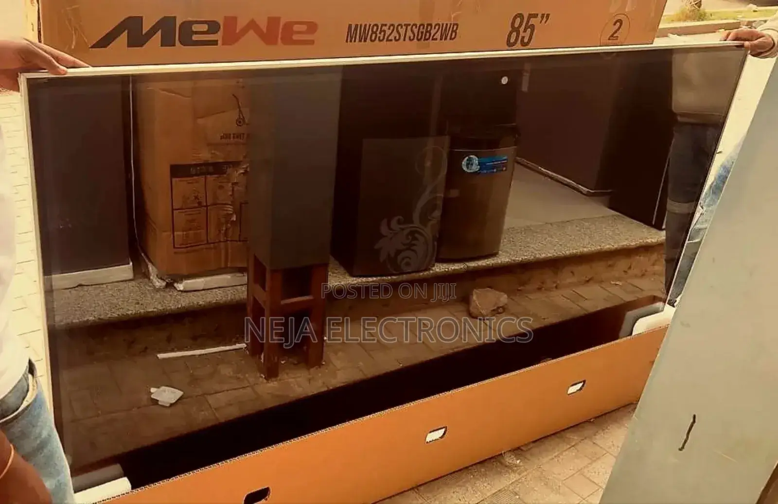 Mewe Tv 85inch Webos Hub for in Delivery