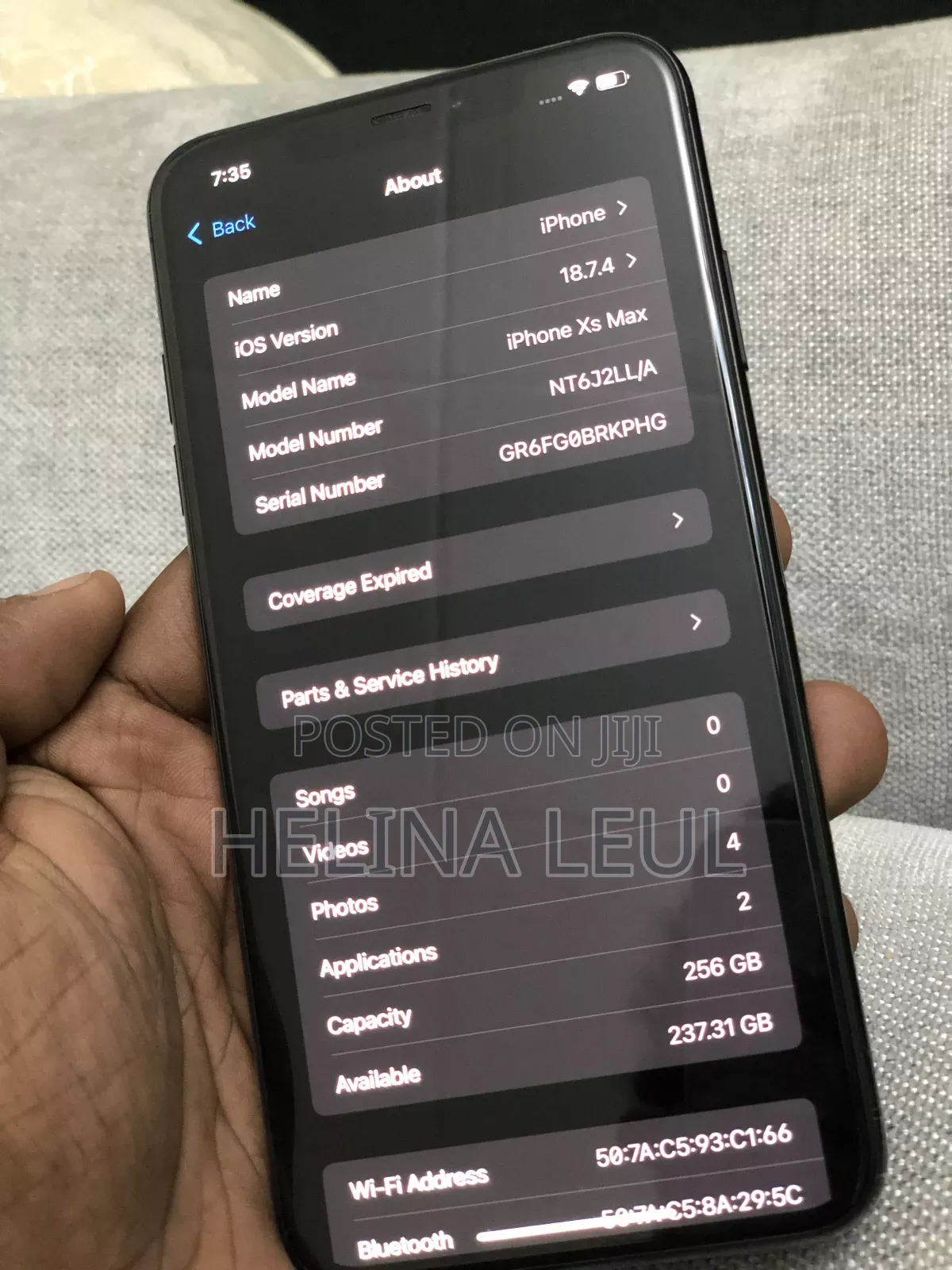 Apple iPhone XS Max 256 GB Black