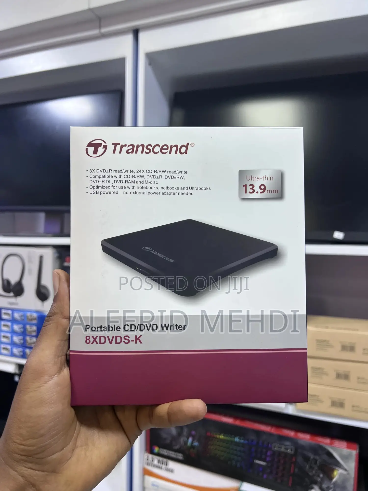 Tranced Portable Cd Driver