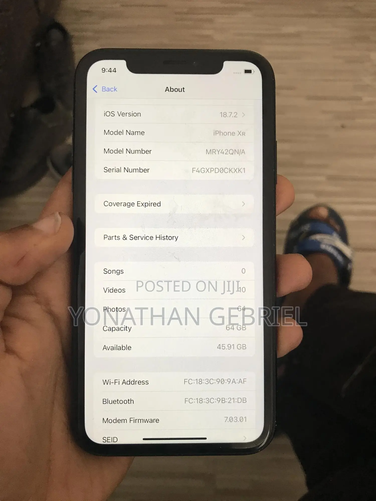 Apple XR 64 GB Black