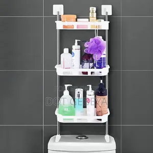 3-Tier Tension-Pole Corner Shower Caddy