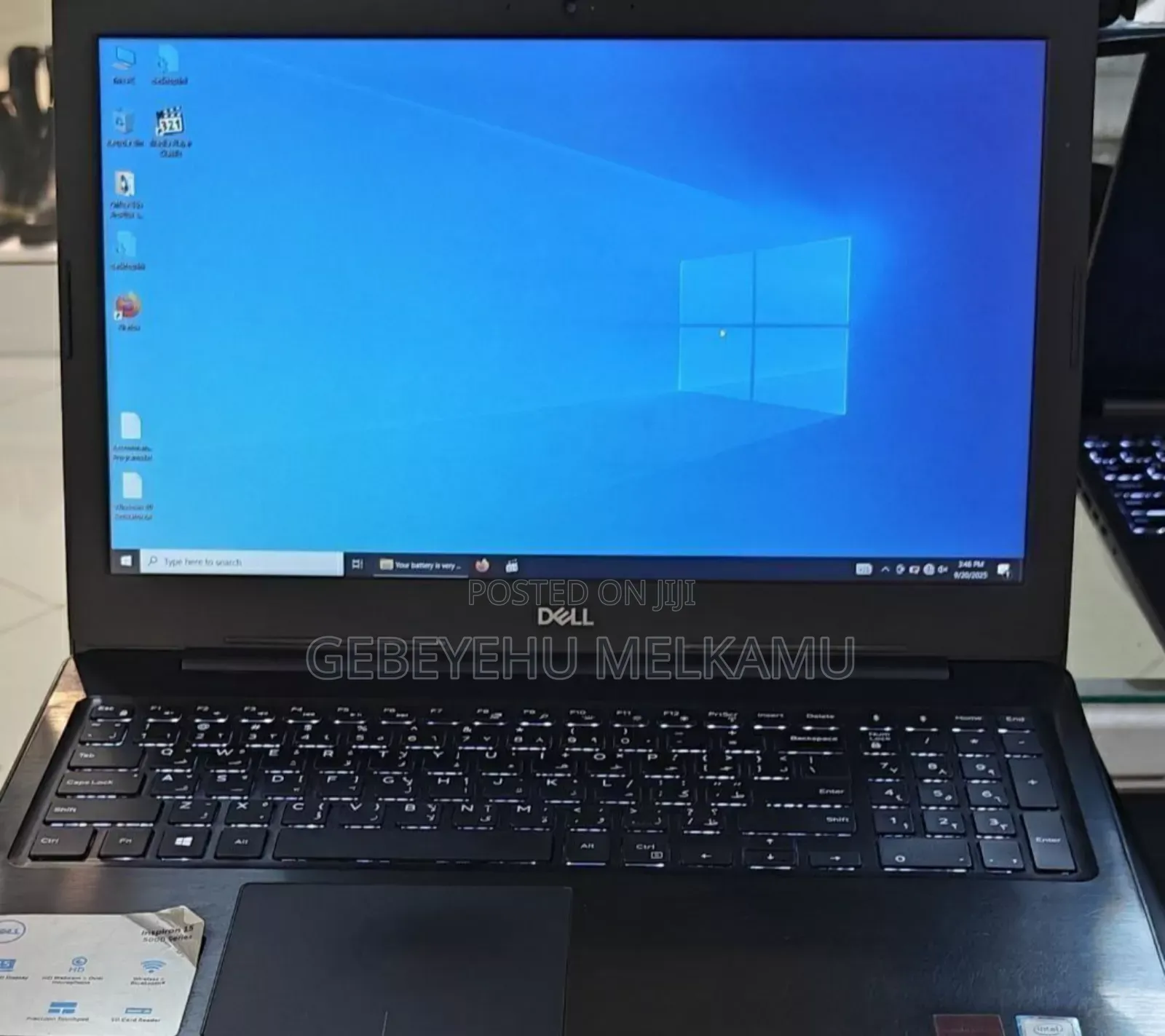 New Laptop Dell 8GB Intel Core I7 SSD 256GB